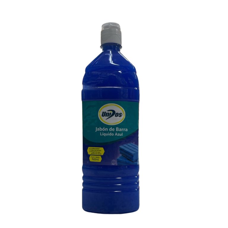 Jabón de Barra Líquido Azul