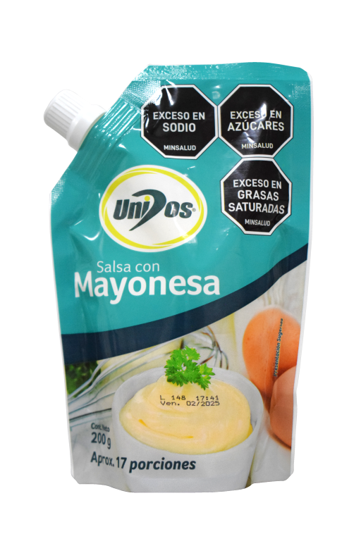 Mayonesa Unidos 200gr